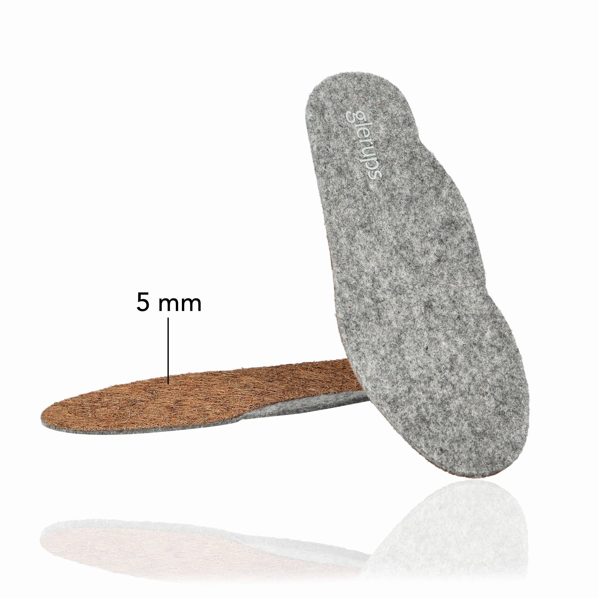 Ideal Daily Use Breathable Function Innersole 5mm, Arch Relax - Grey