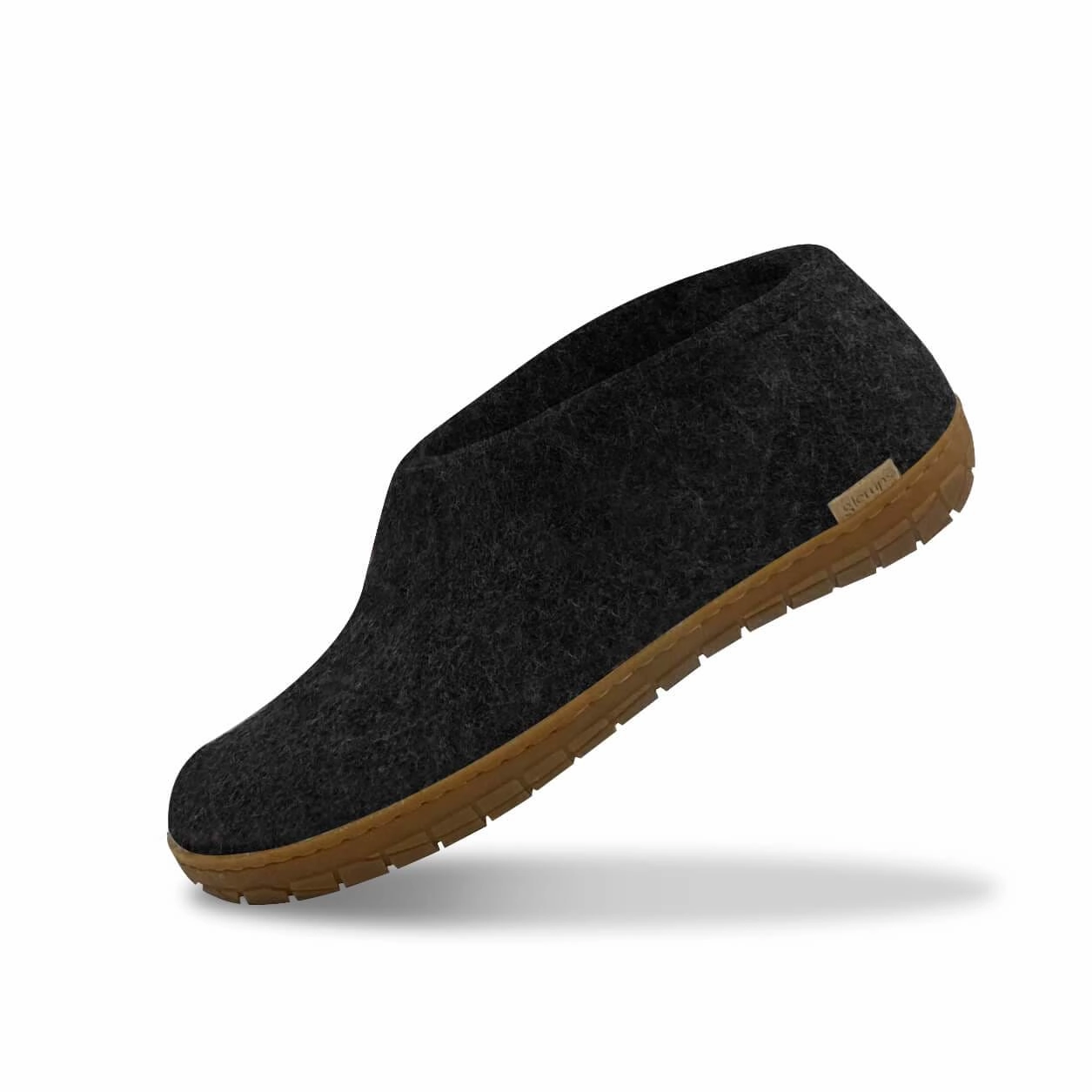 Soft Function Shoe with natural rubber sole - honey - Charcoal