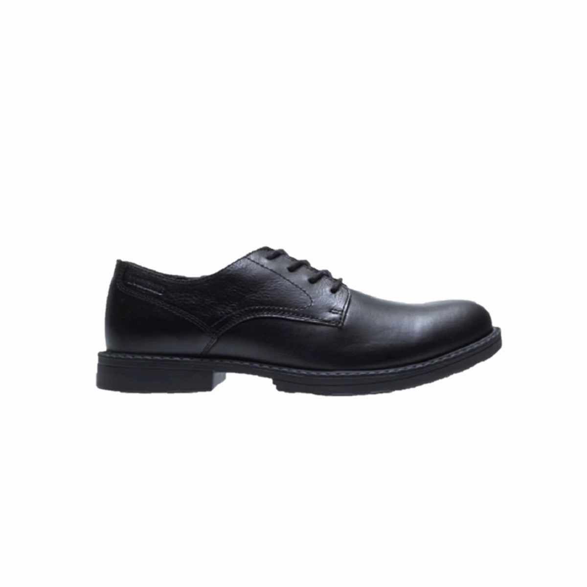WOLVERINE W10817-EW BEDFORD OXFORD ST MN'S (Extra Wide) Black Leather Work Shoes Shady Step