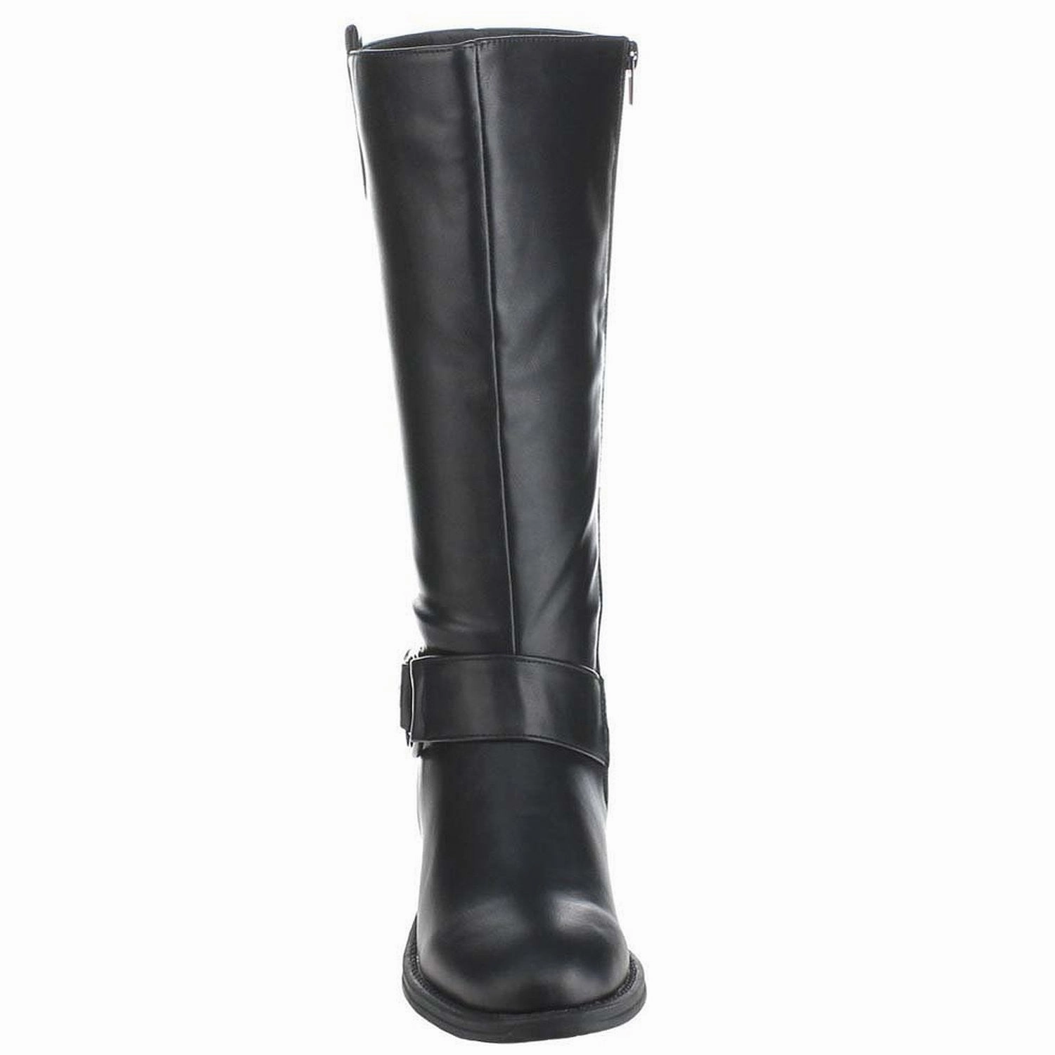 Hunter Original Rain Boot Black Riding Ankle Strap Knee-high Women's Vegan Boots