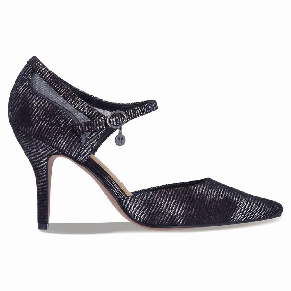 J. Renee Siona Black/Pewter Heel (Women's) Converse Shoes