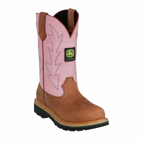 John Deere Kid's Boots Johnny Popper Western Boots Cowboy Rain Boots