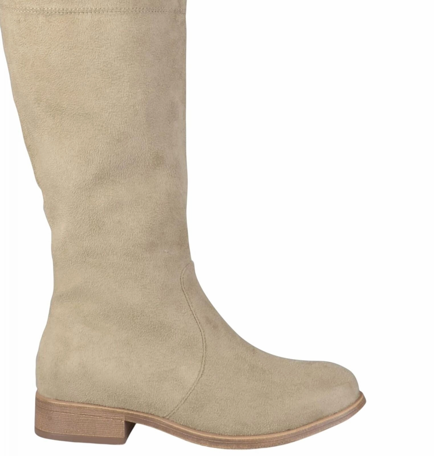Journee Collection Womens Wide Calf Mount Boot MOUNT-TAU Taupe Brown 9M-WC Bludstone Boots