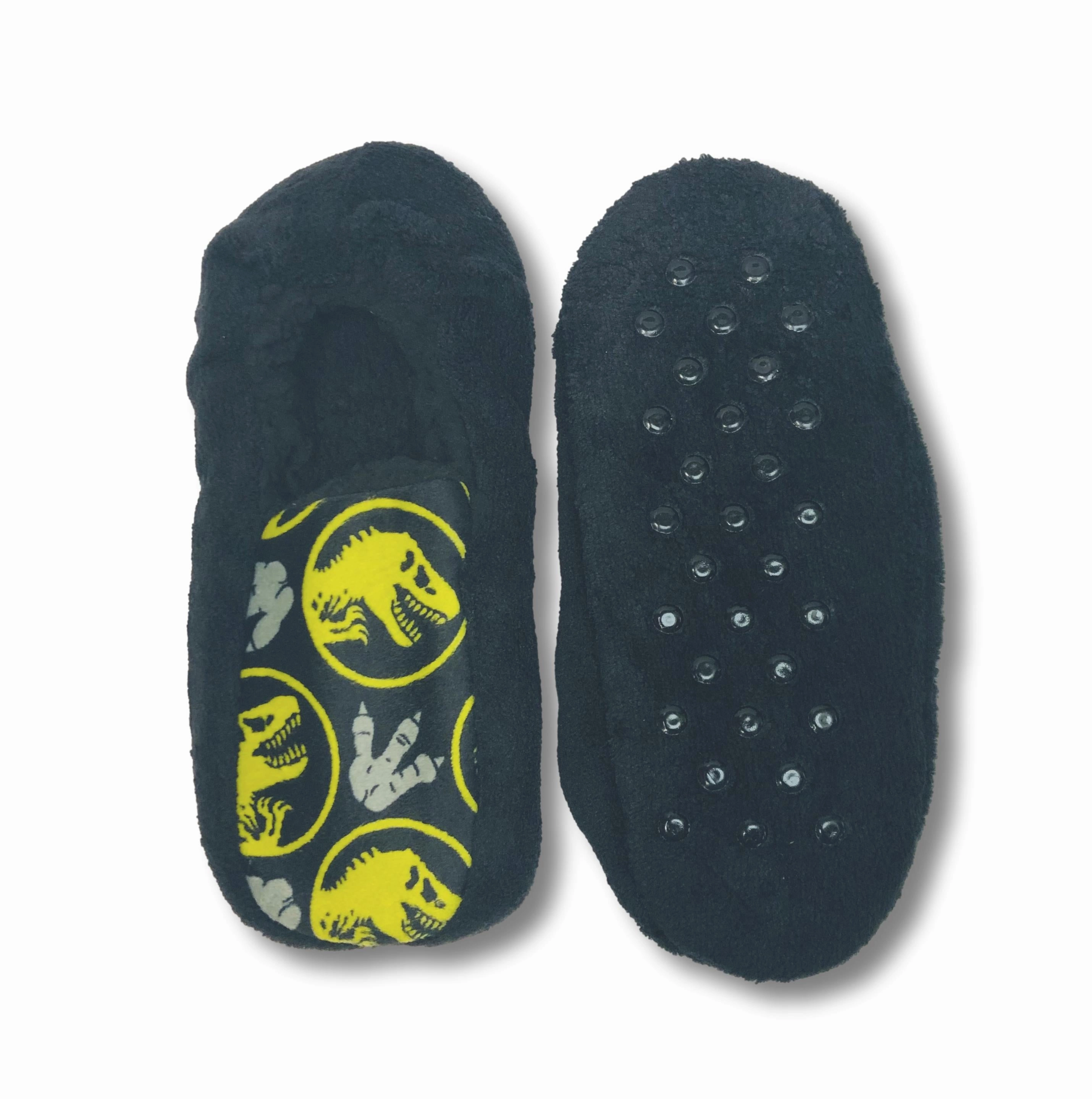 Jurassic World Boys Slippers Fuzzy Moccasin House Shoes for Kids Coquette Slippers