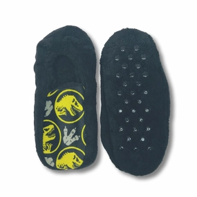 Ruby Slippers Original Jurassic World Boys Slippers Fuzzy Moccasin House Shoes for Kids