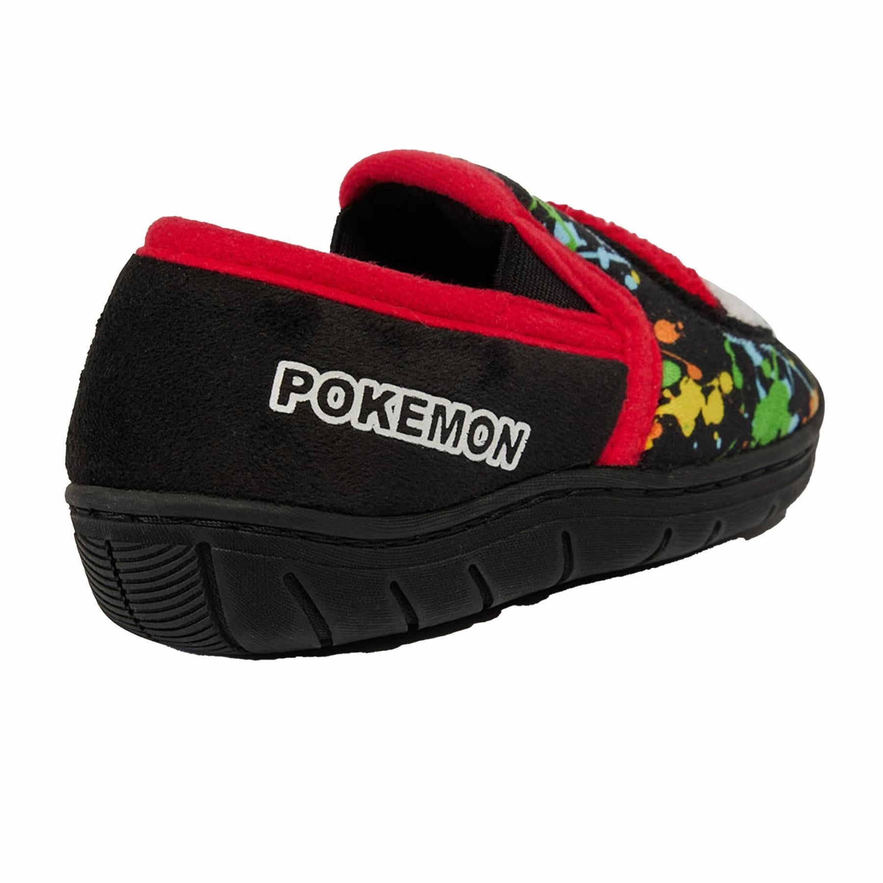 Kids Boys Slippers Pokemon Officially Licensed Pokeball Slippers Cozy Shoes Cartoon Slippers