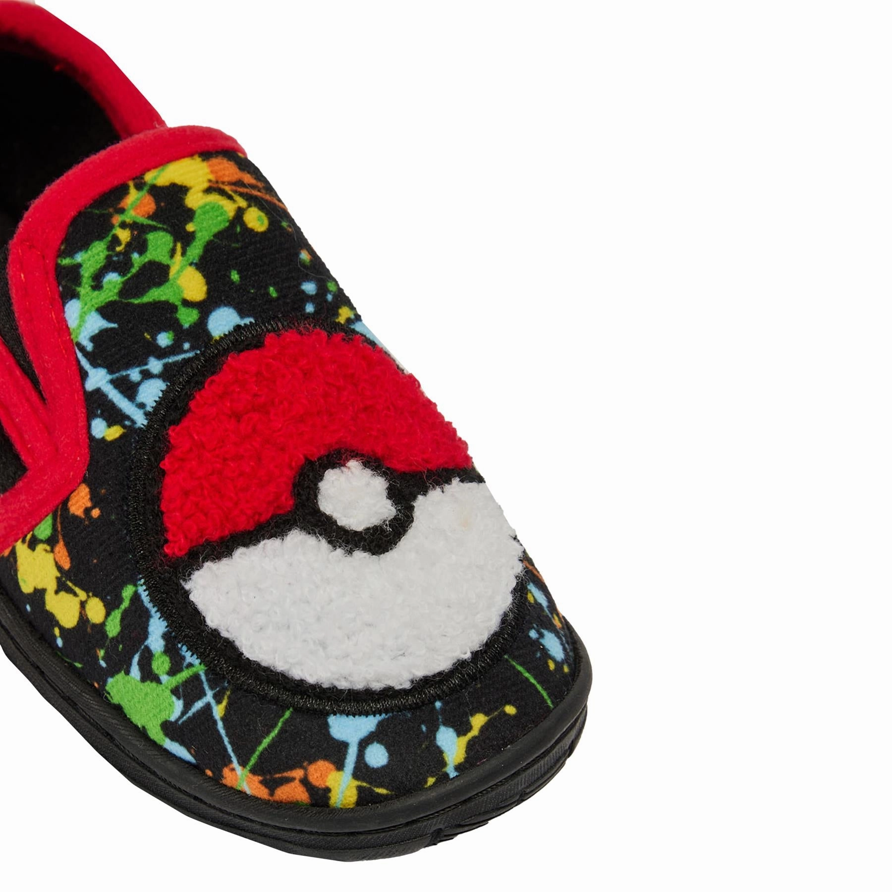 Big Toe Slippers Kids Boys Slippers Pokemon Officially Licensed Pokeball Slippers Cozy Shoes