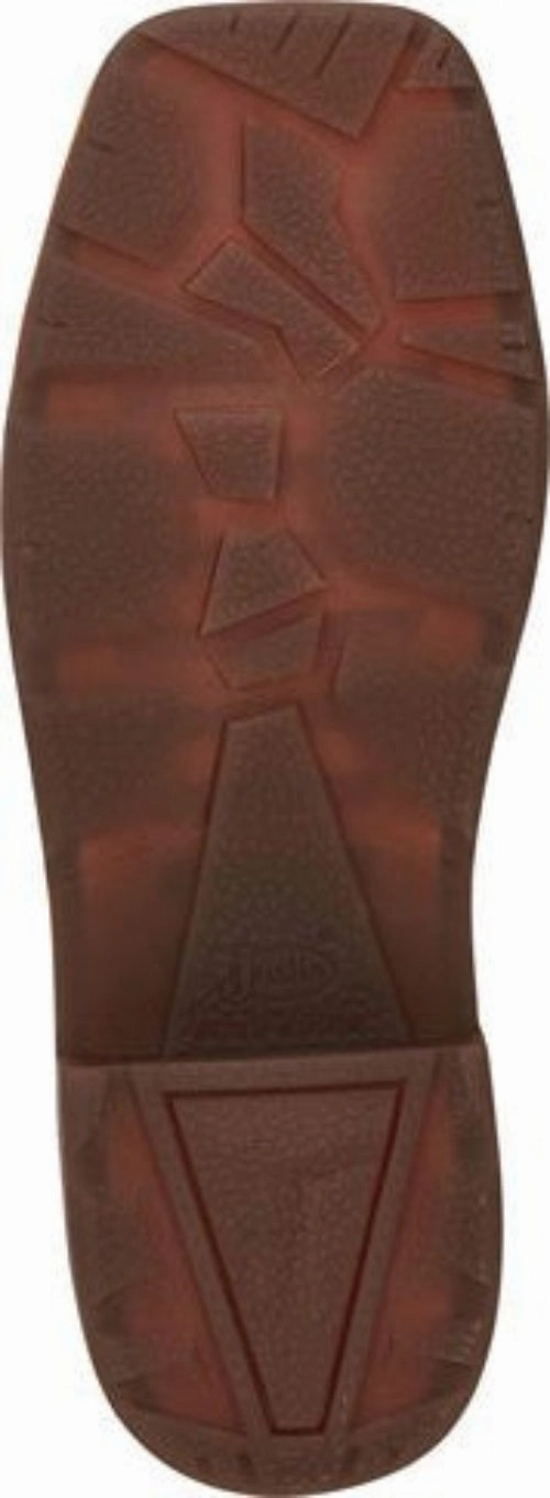 Sierra H2o Waterproof Work Boots Justin Men's 11" Resistor Rustic Square Nano Composite Toe Waterproof Work Boot