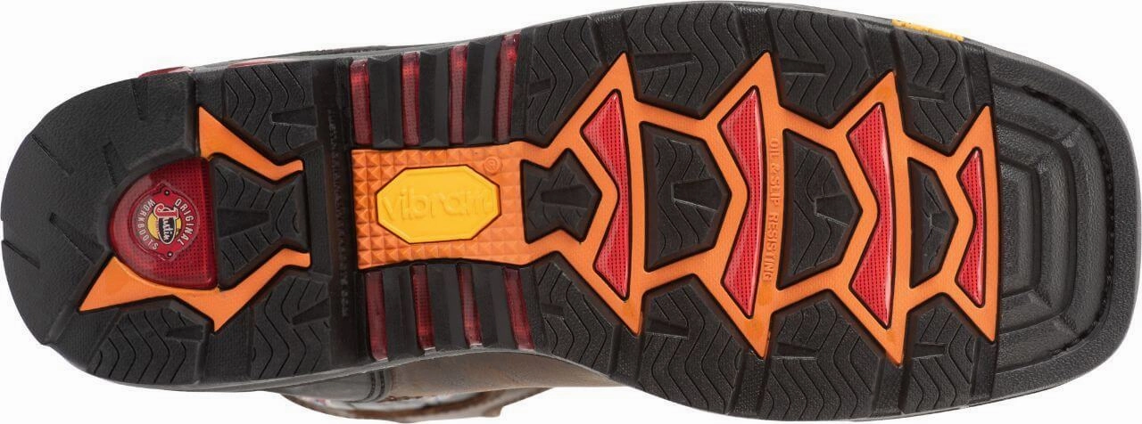 Square Toe Boots Work Justin Men's 11" Tanker Brown Square Steel Toe Work Boot