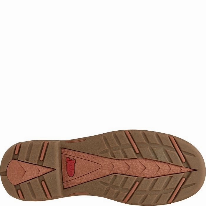 Justin Men's 11" Waterproof Stampede Rush Round Nano Comp Toe Work Boot Good Warm Work Boots