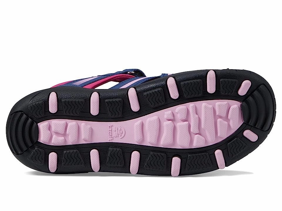 Kamik Kick Sandals Kids Navy Pink Leather Waterproof Adjustable Strap JOBB2107 Skechers Slip Ins Sandals