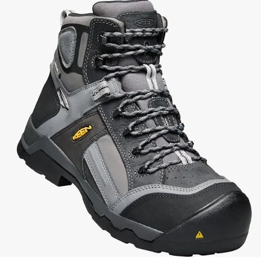 Keen Davenport 6" Insulated Waterproof Boot (Composite Toe) Best Work Boots Without Laces