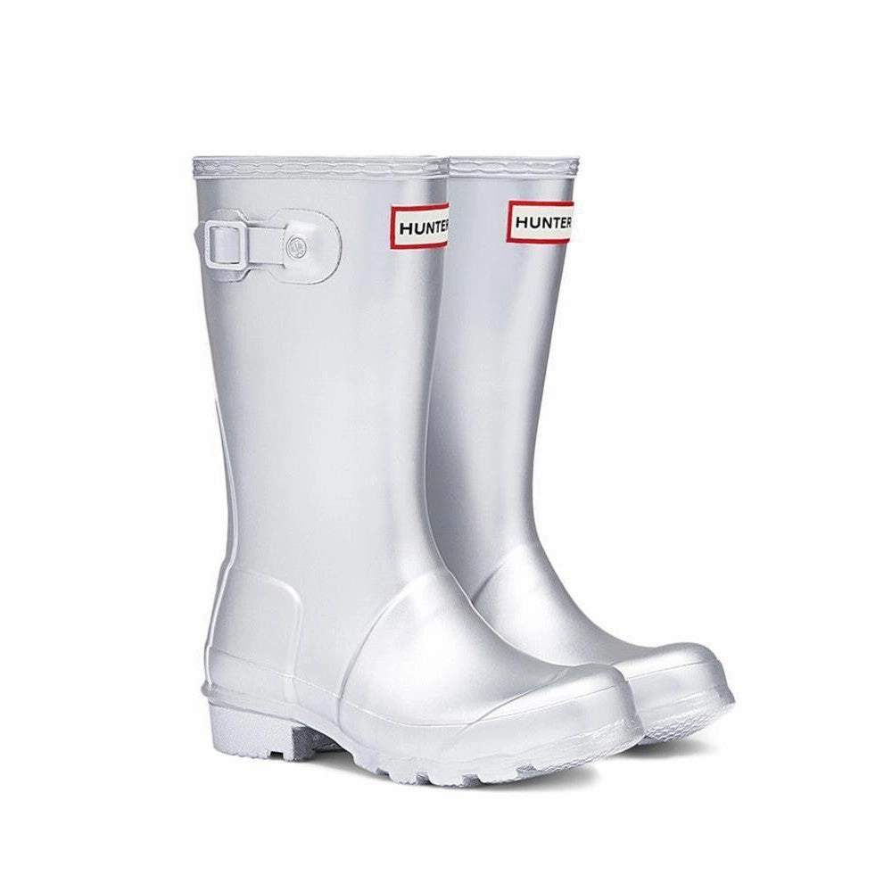 Boots Nitro Snowboard Kid's Original Metallic Silver Size 3B/4G