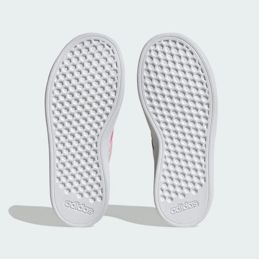 Kids' adidas Grand Court Lifestyle Tennis Lace-Up Shoes