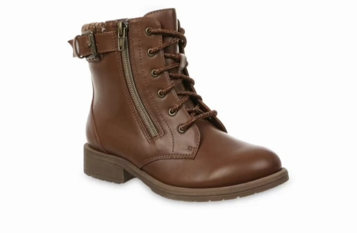Kids Brown Leather Ankle Boots | Stylish, Durable & Comfortable Winter Shoes for Boys & Girls in Pakistan Marcella Boots