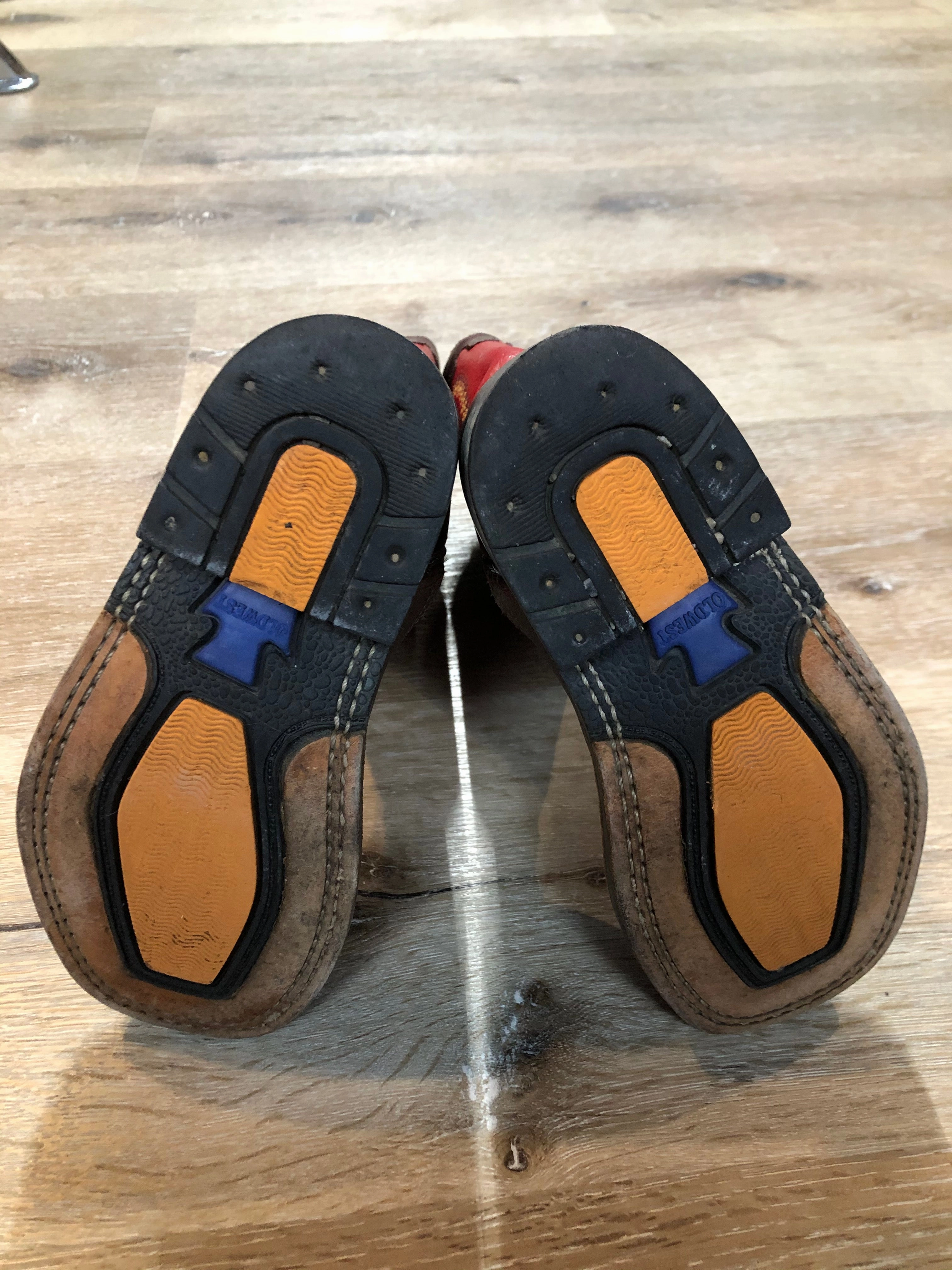 Kids Old West Red and Maroon Cowboy Boots SOLD Boot Barn Boots On Sale