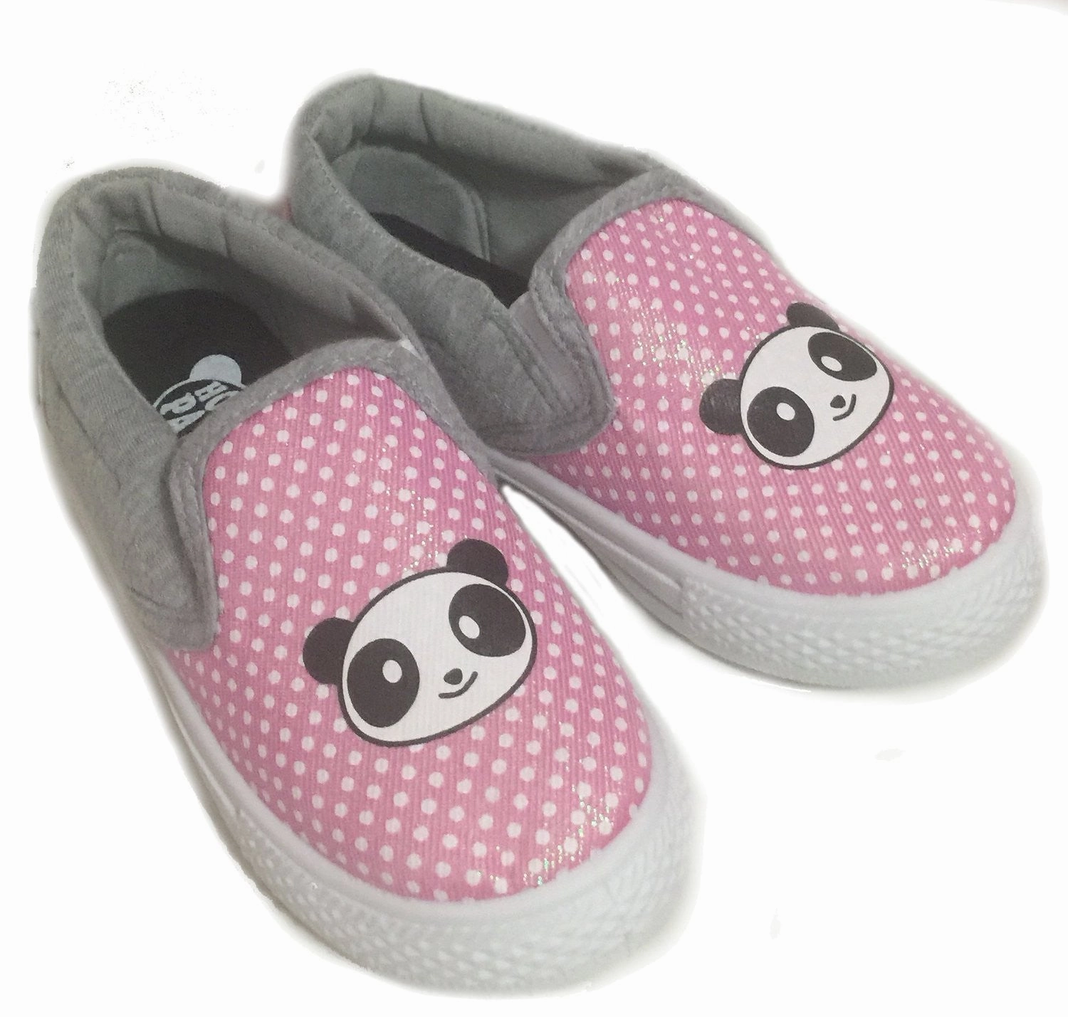 Adidas Originals Nmd_r1 Shoes Kids Pink Polka Dot Panda Cartoon Slip On Girls Sneakers