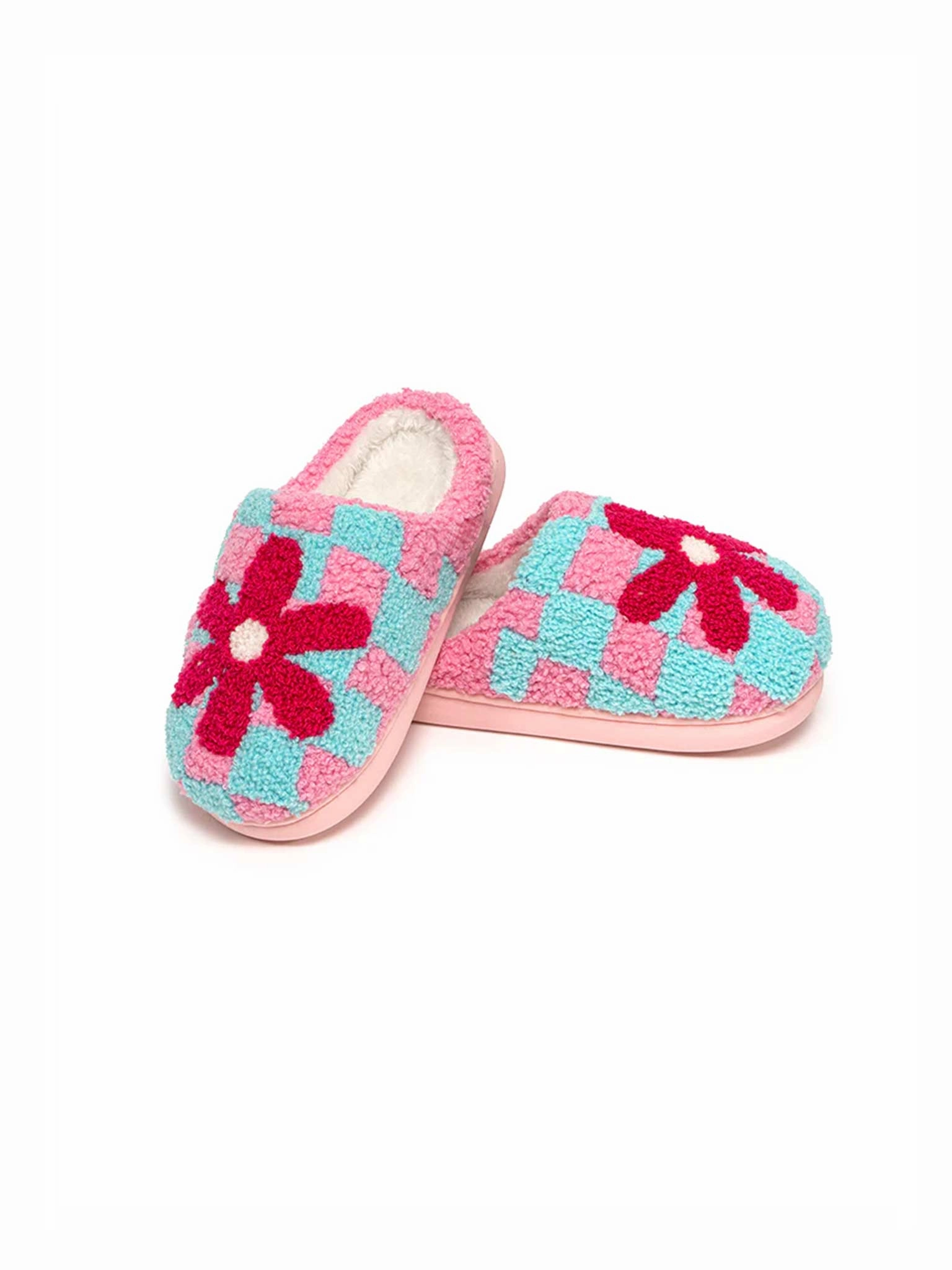 Mia Slippers Kids Retro Flowers Slippers