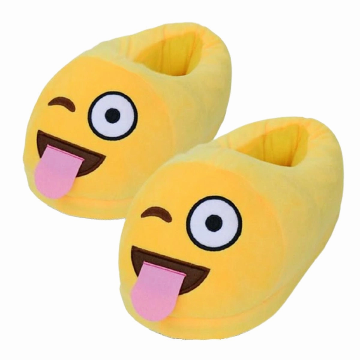 Asic Shoes For Nurses Kids Teasing Tongue Emoji Slippers Warm & Comfortable