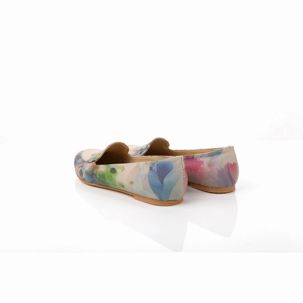 Style Goal Cushioned heel Flower Girl and Butterfly Ballerinas Shoes OMR7208