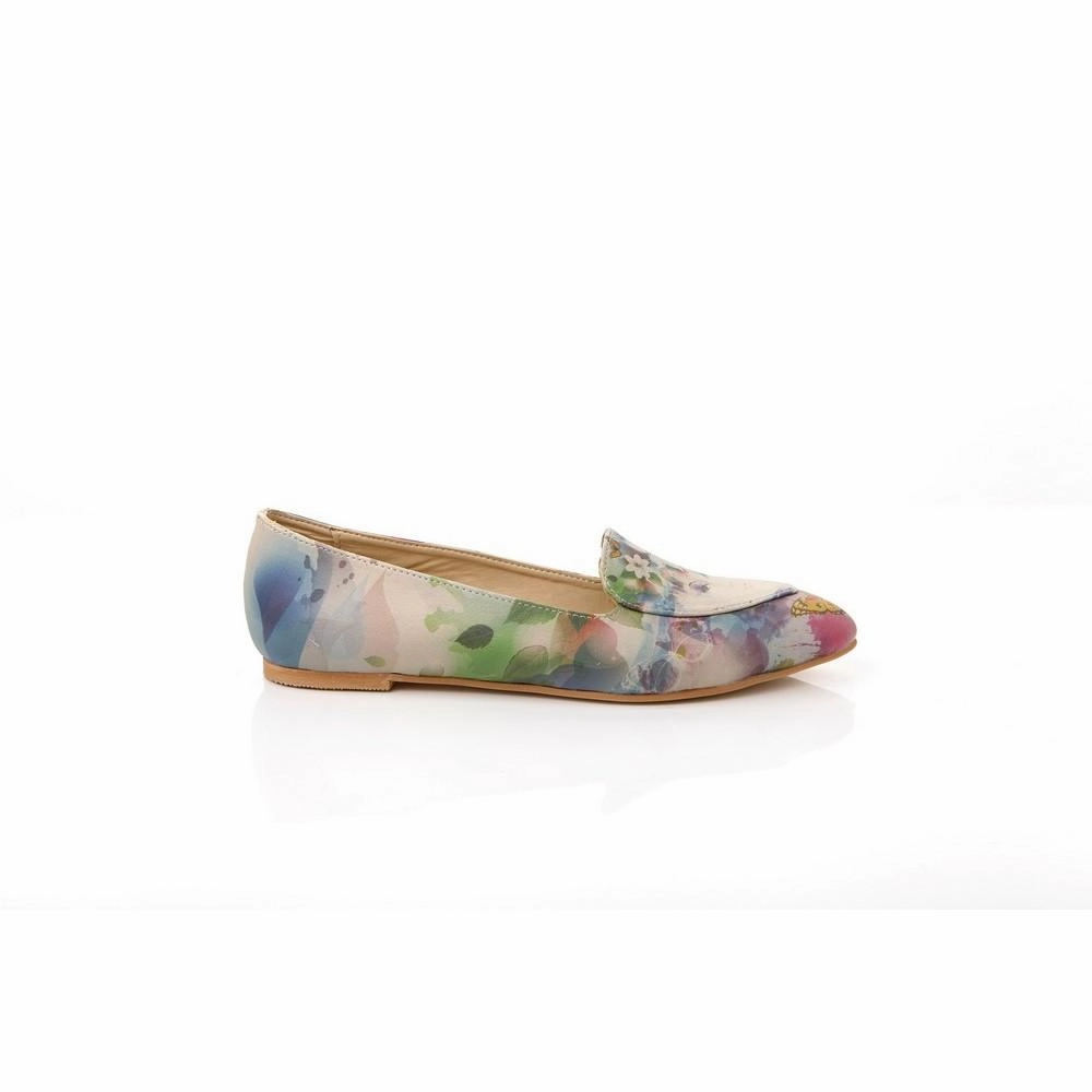 Urban Sleek Padded collar Flower Girl and Butterfly Ballerinas Shoes OMR7208