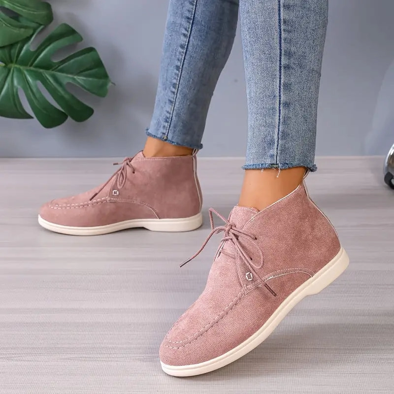 Lace-Up Short Boots for Women  Stylish & Comfortable Footwear