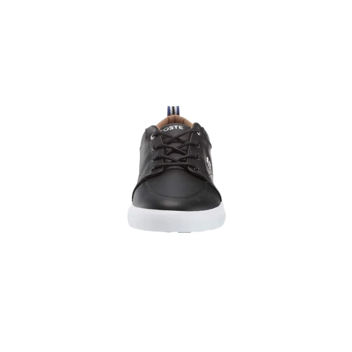 LACOSTE 7-37CMA0073312 BAYLISS 119 1 MN'S (Medium) Black/White Leather & Synthetic Lifestyle Shoes Outdoor shoes