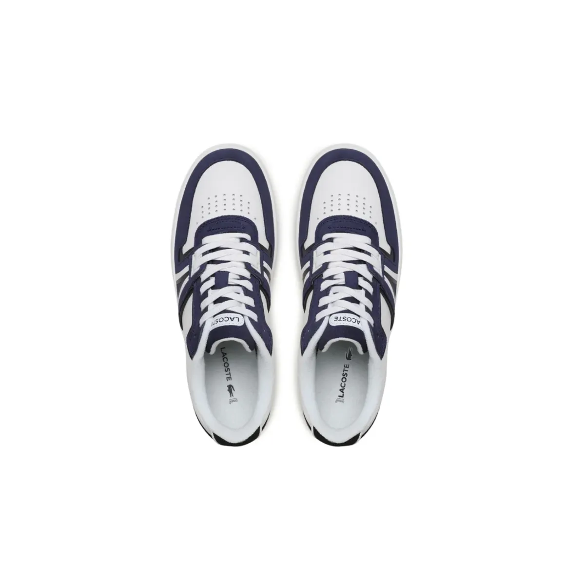 Travel Light Metal Pop LACOSTE 7-45SMA0036042 L001 123 MN'S (Medium) White/Navy Leather & Synthetic Lifestyle Shoes