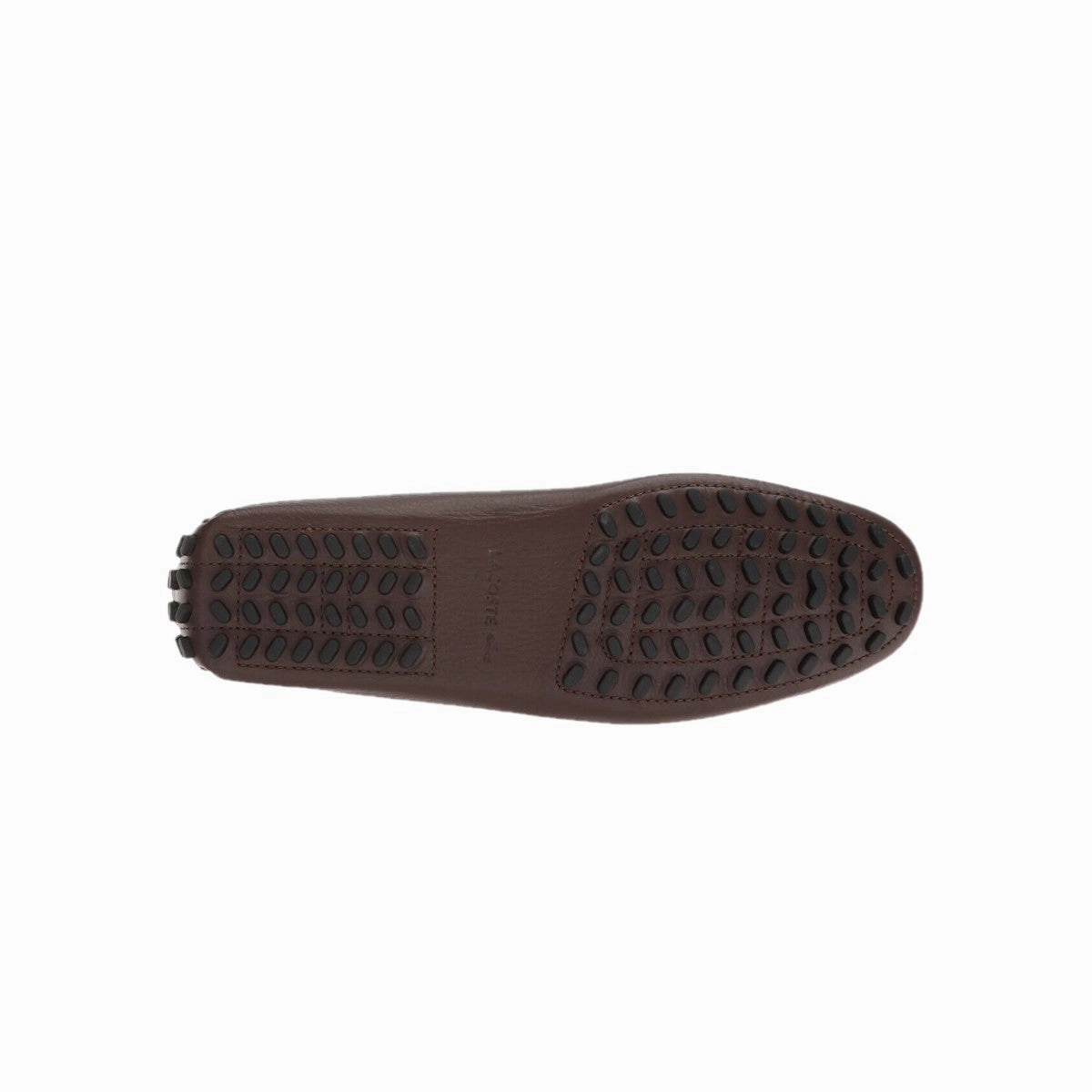 Classic Harbor Mood LACOSTE 7-35CAM011811I CONCOURS 118 MN'S (Medium) Brown/Black Leather Lifestyle Loafers