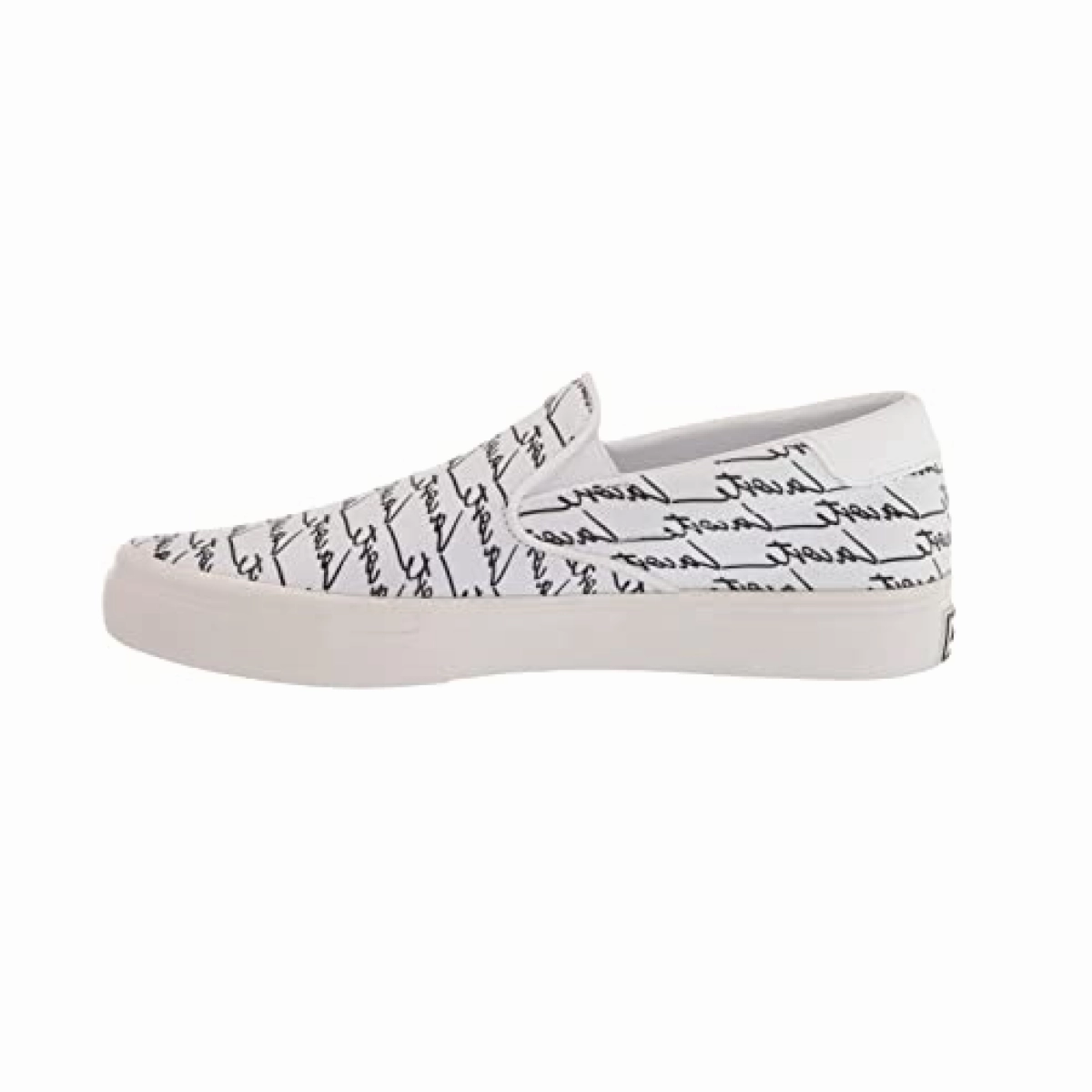 Street Vibe LACOSTE 7-43CMA0050147 JUMP SERVE SLIP MN'S (Medium) White/Black Canvas Lifestyle Shoes