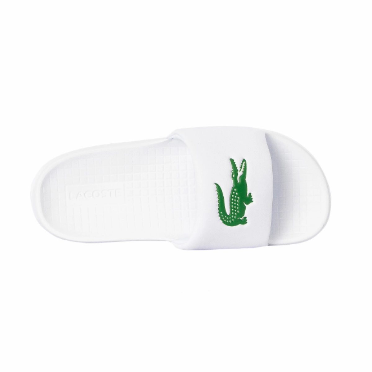 Ocean Walk Sole Soft LACOSTE 7-45CMA0002082 CROCO 1.0 MN'S (Medium) White/Green Synthetic Sandals