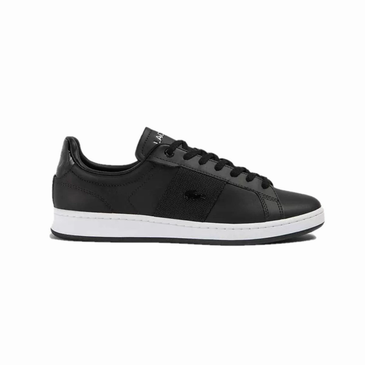 Energy Walk LACOSTE 7-45SMA0046312 CARNABY PRO GGR MN'S (Medium) Black/White Leather & Synthetic Lifestyle Shoes