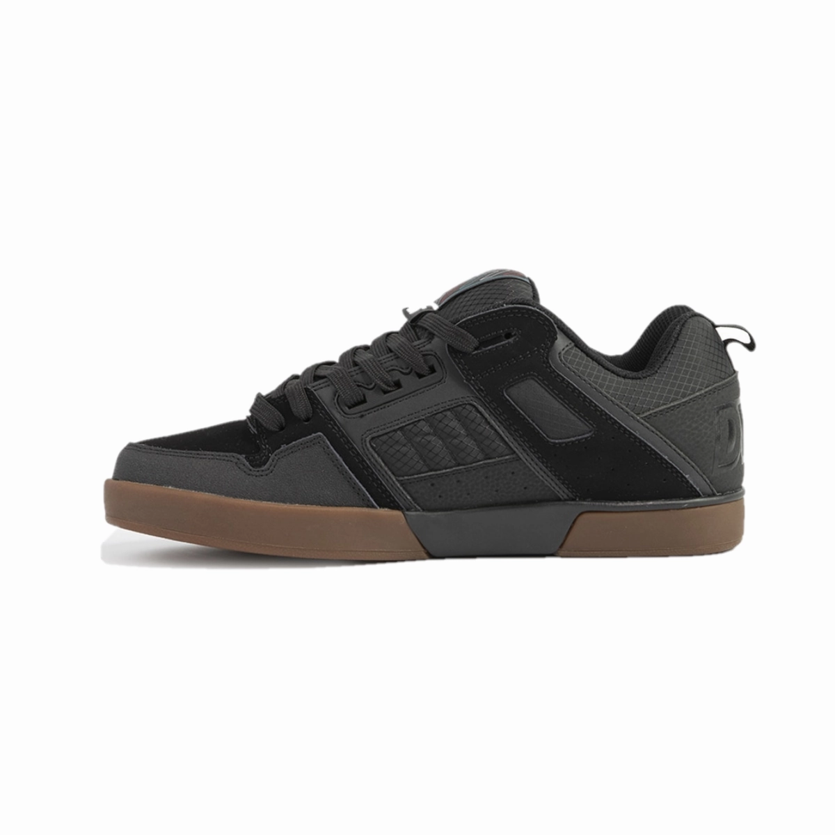 DVS F0000323007 COMANCHE 2.0  DAVE B. MN'S (Medium) Black/Gum Leather Skate Shoes Suede Warm Lifestyle Fit