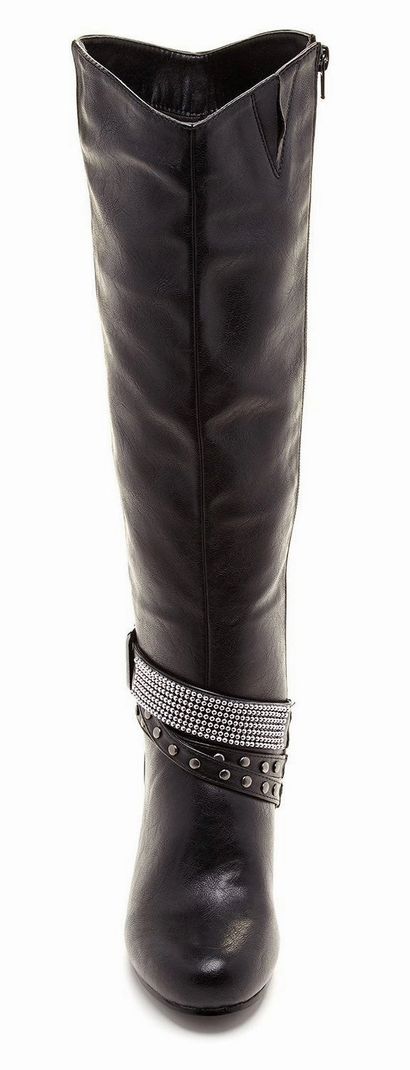 Leah Rocker Leatherette Studded Strap Knee Vegan Boot Adidas Zoysia Spikeless Golf Shoes