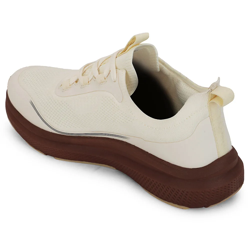 Leap7x Beige Sports Lacing Running Shoes For Men AUSTRIA-1 By Liberty Nike Trainer Shoe