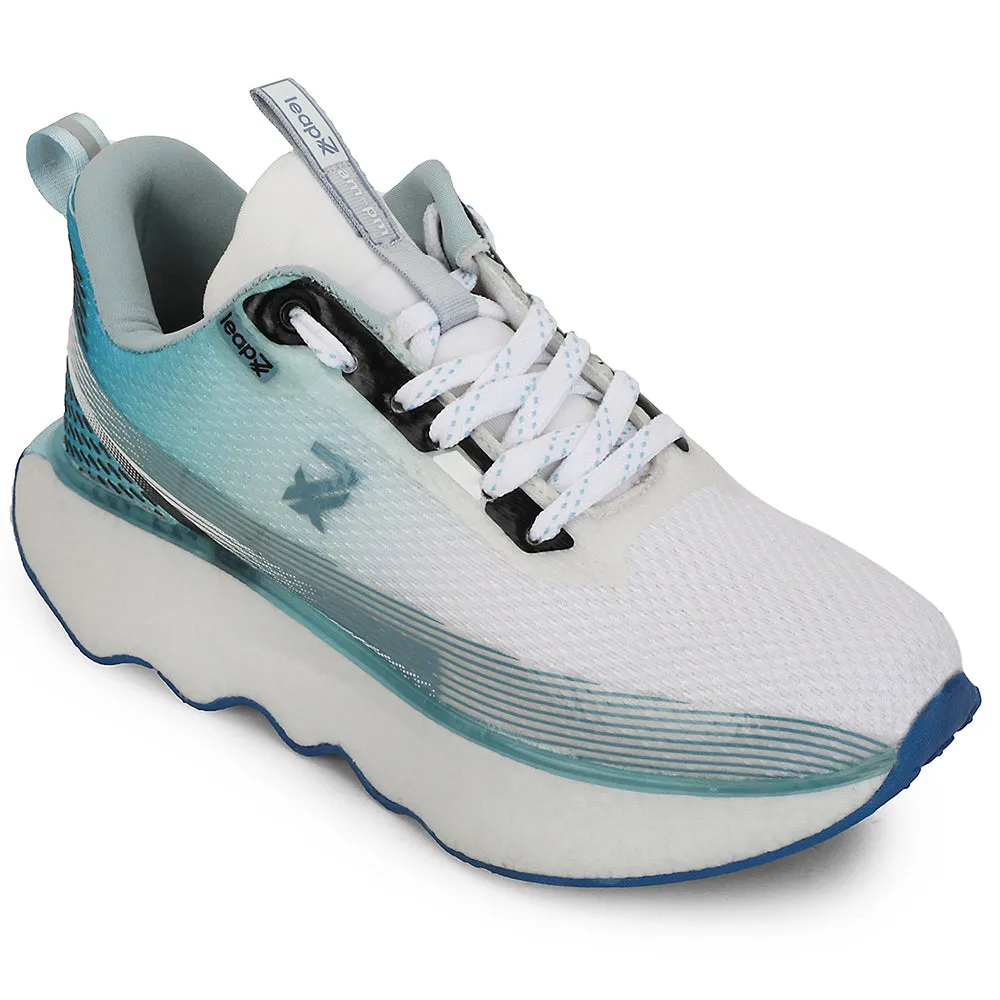 Leap7x Blue Sports Lacing Running Shoes For Men GHD-103 By Liberty On Cloud X 3 Training Shoes