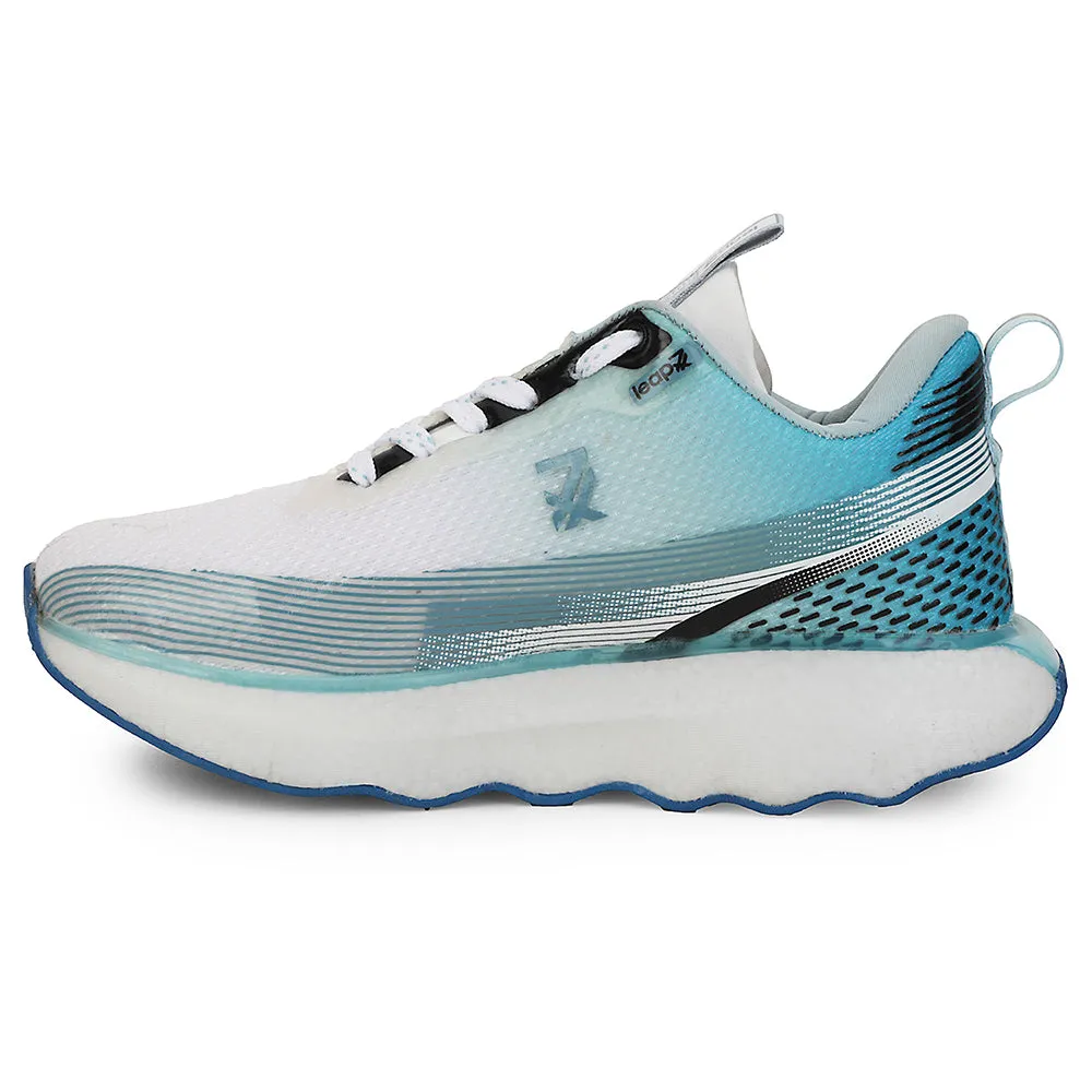 Best Hoka Shoes For Weight Training Leap7x Blue Sports Lacing Running Shoes For Men GHD-103 By Liberty