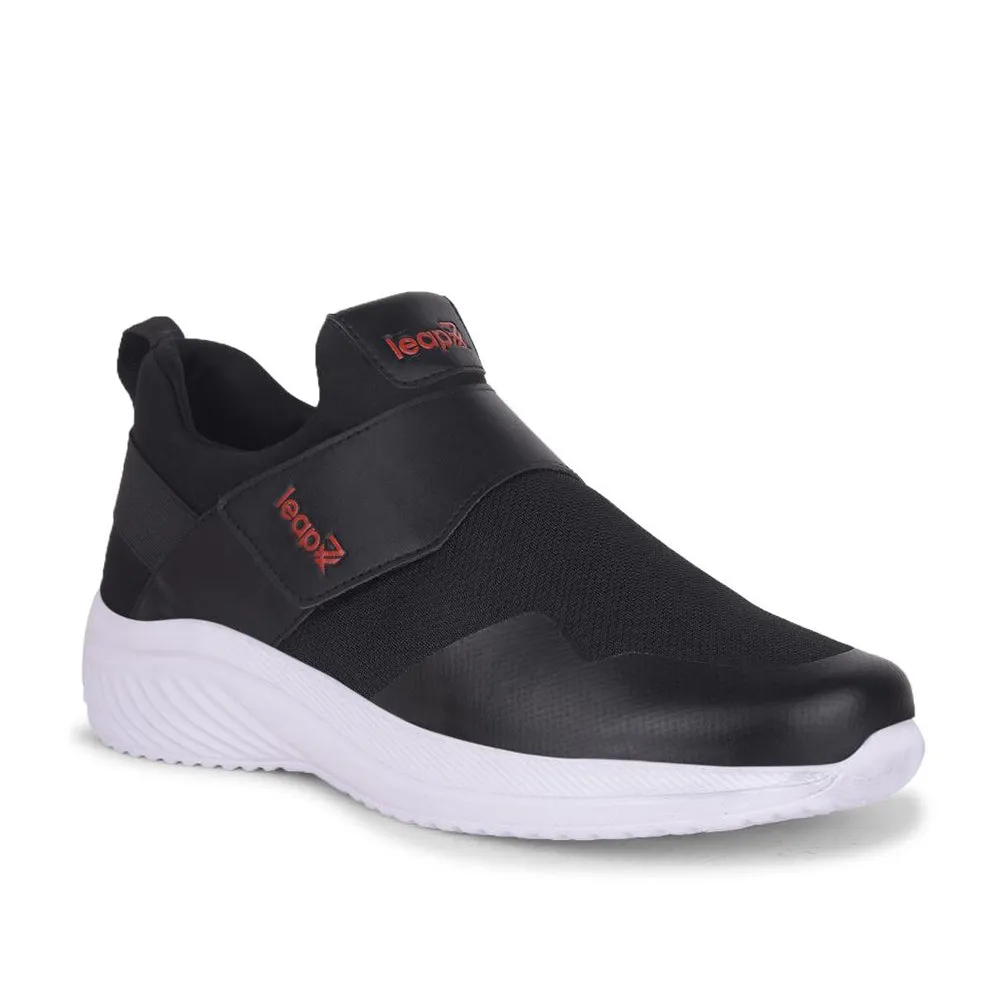 Strongfeel Training Shoe Lululemon Leap7x By Liberty Mens FLATRON-1E Black Sports Non Lacing Shoes