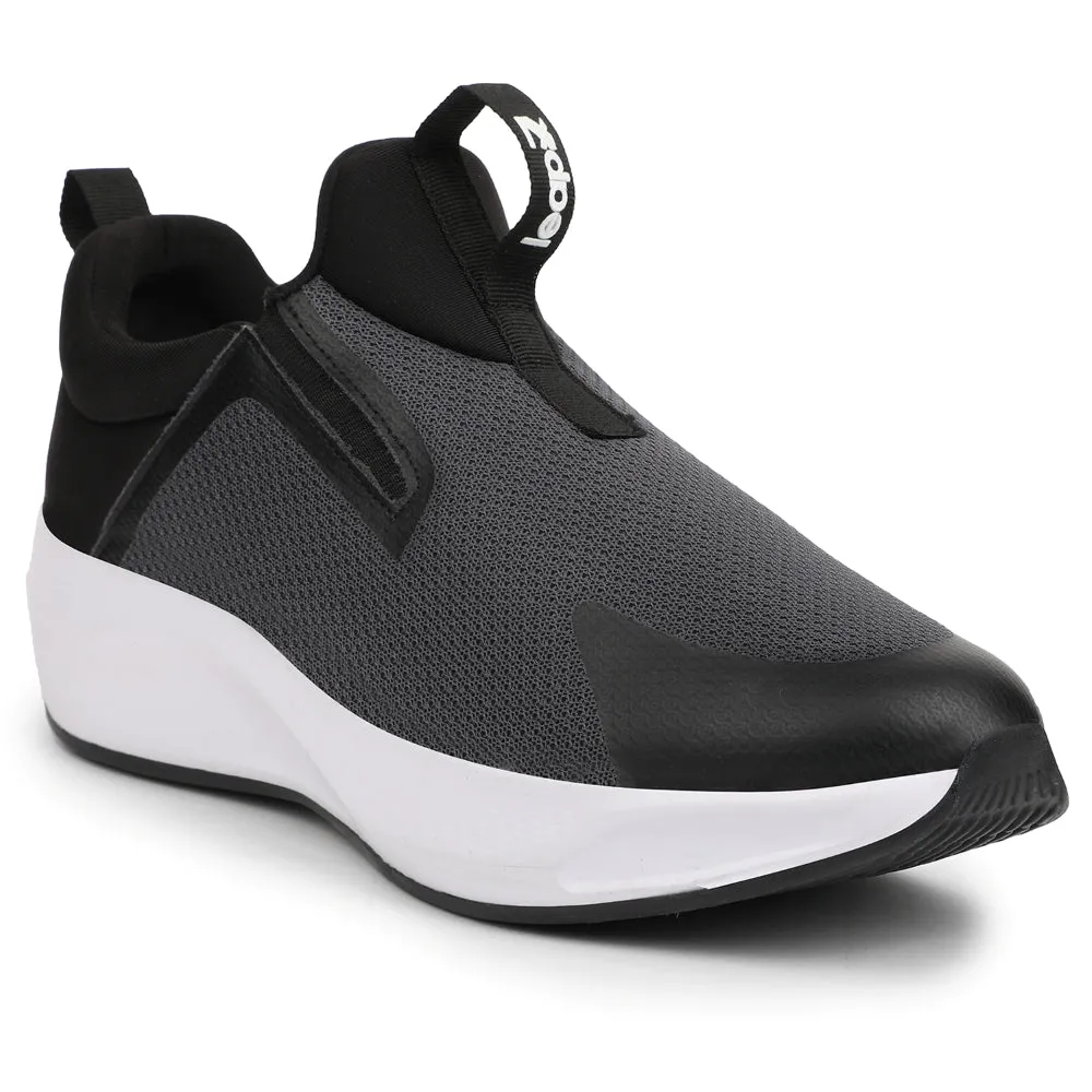 Rbx Performance Training Shoes Leap7x Sports Dark Grey Walking Shoes For Mens REACTIVE-2 By Liberty