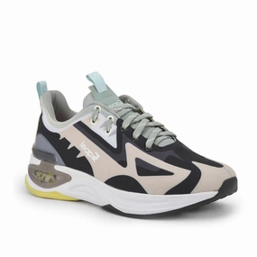 Leap7x Beige Sports Lacing Running Shoes For Men HANOVER-1 By Liberty Recommended Cross Training Shoes