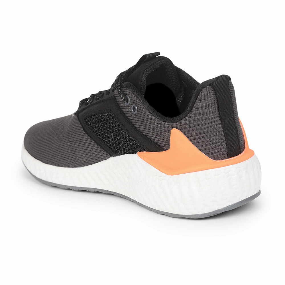 Leap7x Lacing Sports Shoes For Men (D.Grey) 701 By Liberty Dance Training Shoes