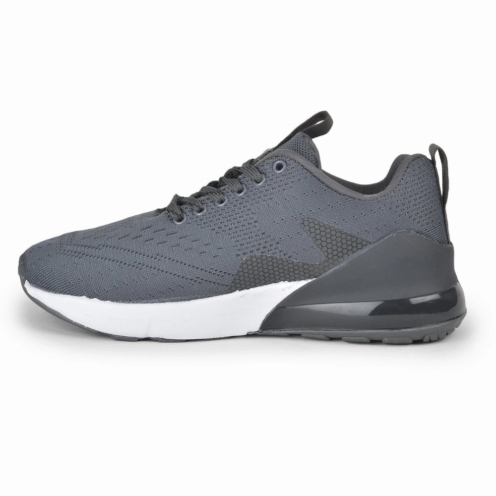 Army Training Shoes Leap7x Lacing Sports Shoes For Men (Grey) REVOLT By Liberty