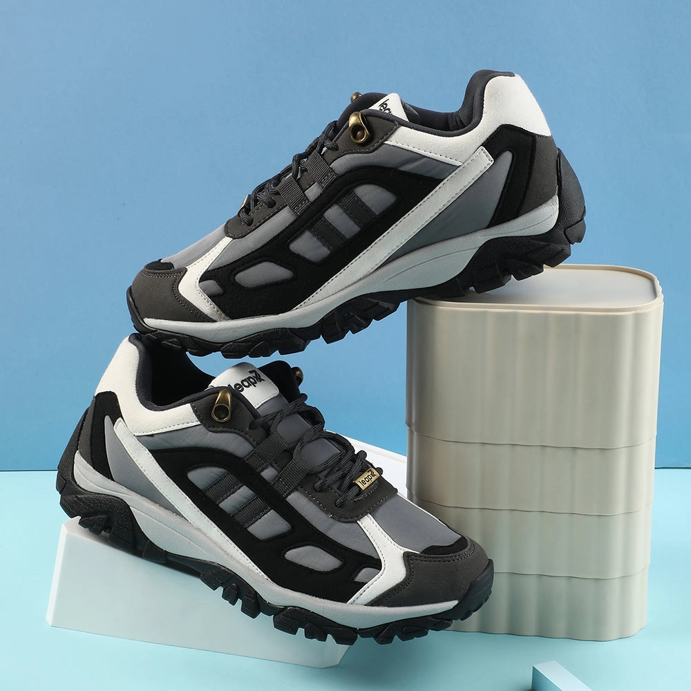 Avia Avi Verge Training Shoes Leap7x Light Grey Sports Lacing Running Shoes For Men EAST-1 By Liberty