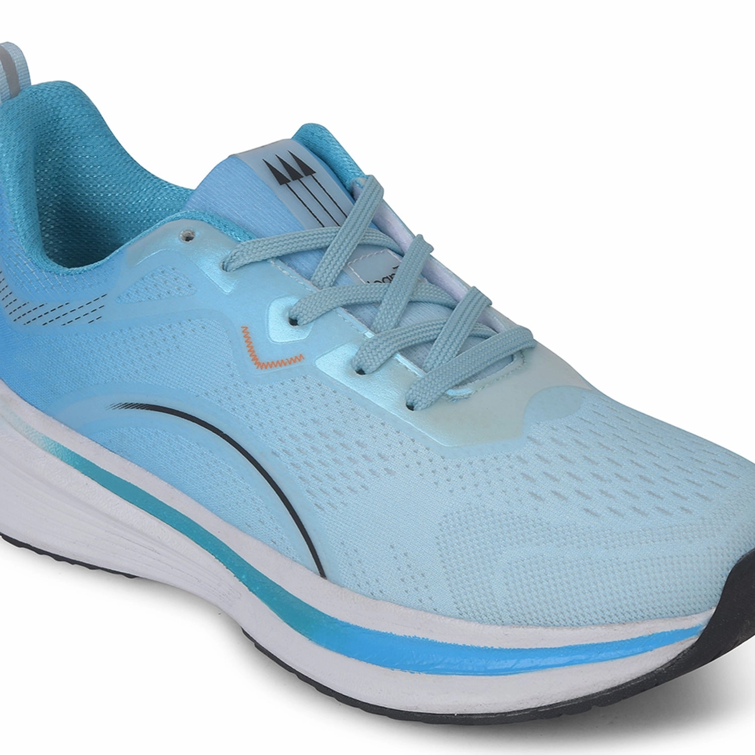 Leap7x Sky Blue Sports Lacing Running Shoes For Men PACIFIC-1E By Liberty Best Training Running Shoes
