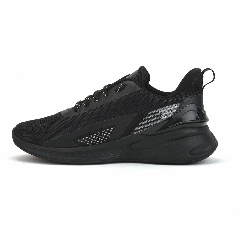 Leap7x Sports Lacing Shoe For Men ( Black ) REVOLVE By Liberty Best Value Cross Trainer Shoes