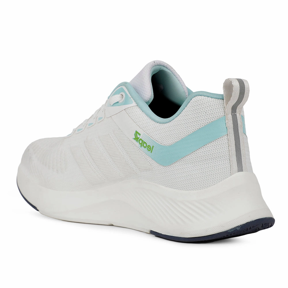 Leap7x Sports White Running Shoes For Mens ROBIN-2E By Liberty Cross Training Shoes India