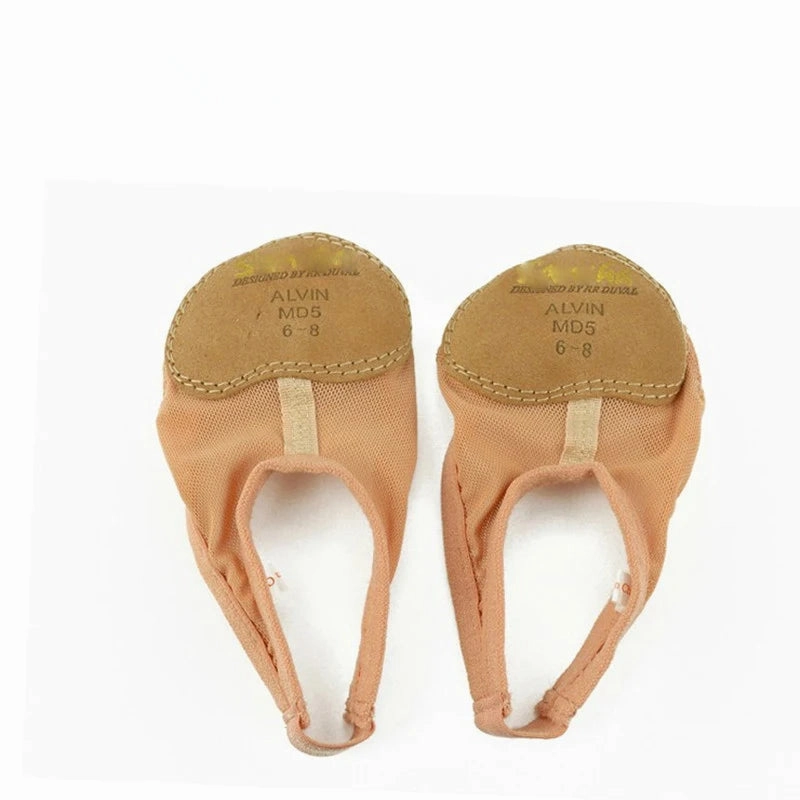 Modern Flat Shoes Leather mesh calisthenics training skills for half a year foot toe pads