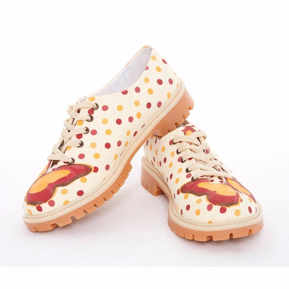 Pool Ready Butterfly and Dots Oxford Shoes TMK5503