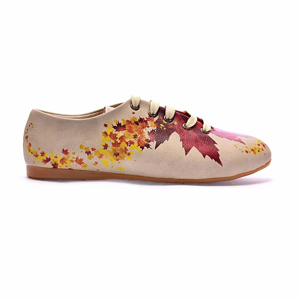 Comfort Wedge Leaves Ballerinas Shoes SLV028