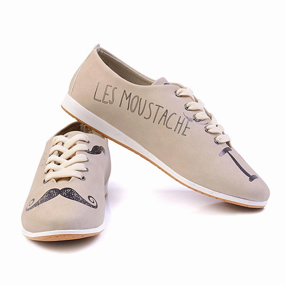 Les Moustache Ballerinas Shoes SLV183 Pool Time